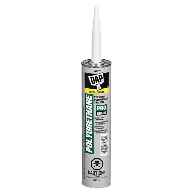 Waterproof Polyurethane for Doors and Windows 300 mL - White