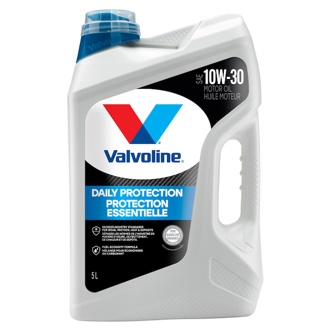Huile à moteur conventionnelle première qualité 10W-30, 5 l