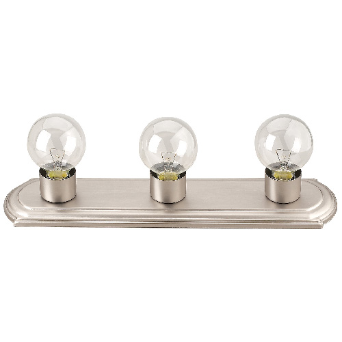 3-Light Vanity Strip - Brushed Pewter
