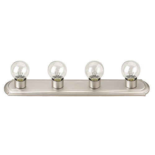 4-Light Vanity Strip - Brushed Pewter