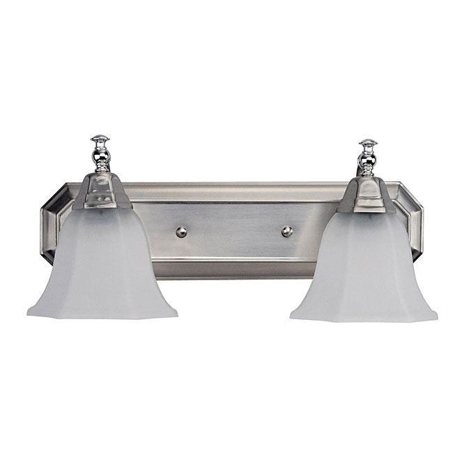 2-Light Wall-Mount Vanity Light - 18"