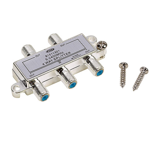 FOUR WAY SPLITTER