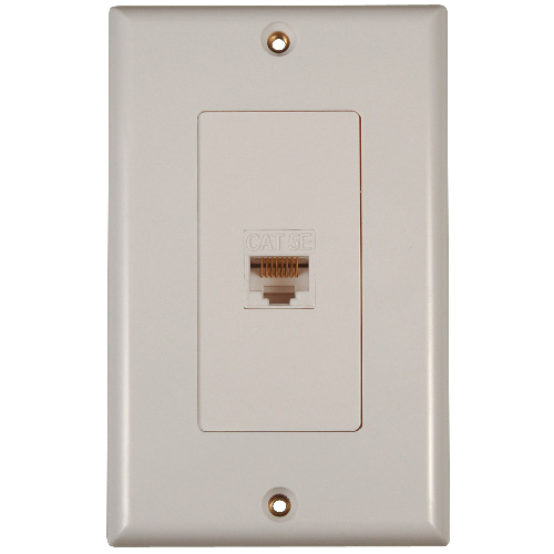 PLAQUE MURALE CAT5E