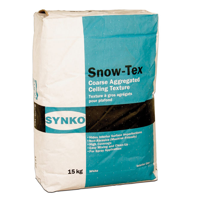 Texture pour plafond Snow-Tex,15 kg blanc
