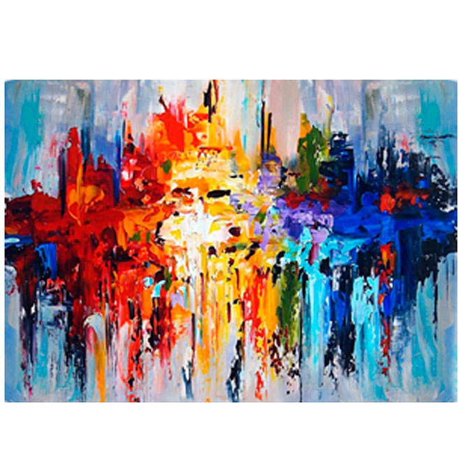 Canevas décoratif, abstrait