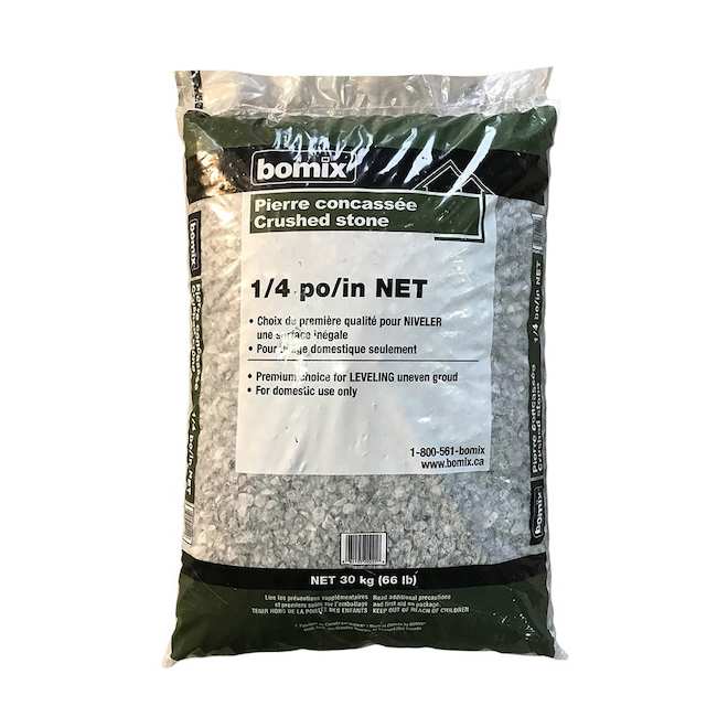 Crushed Stone 1/4 in - 30 kg