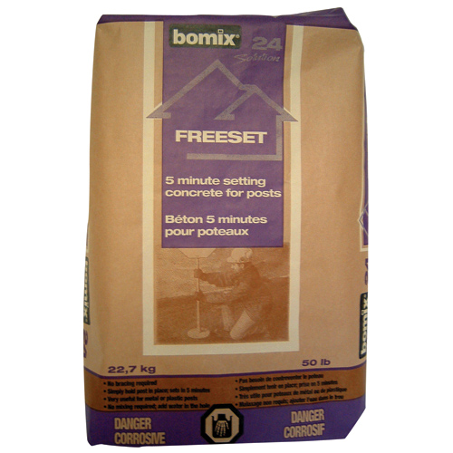 Béton 5 minutes pour poteaux « Freeset »