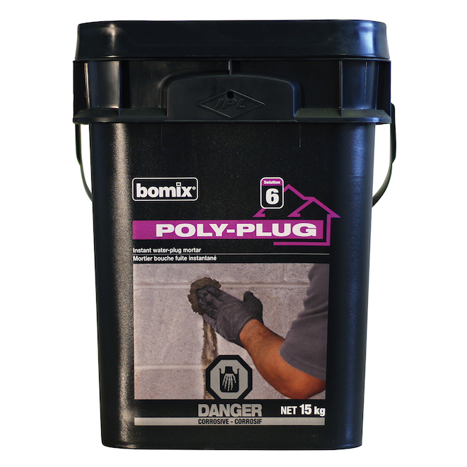 Ciment hydraulique Poly-Plug, 15 kg