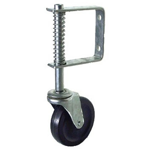 Roulette pivotante pour barrière, capacité 125 lb, 4"
