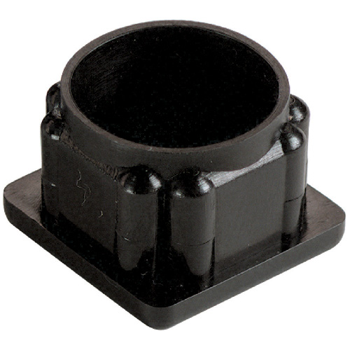 Patins à insérer en plastique, droits, 3/4", 4/pqt