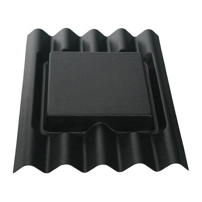 Feuille de solin 20 x 26 po, noire