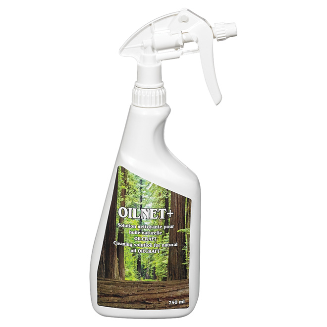 Nettoyant pour plancher de bois préhuilé «OilNet+»