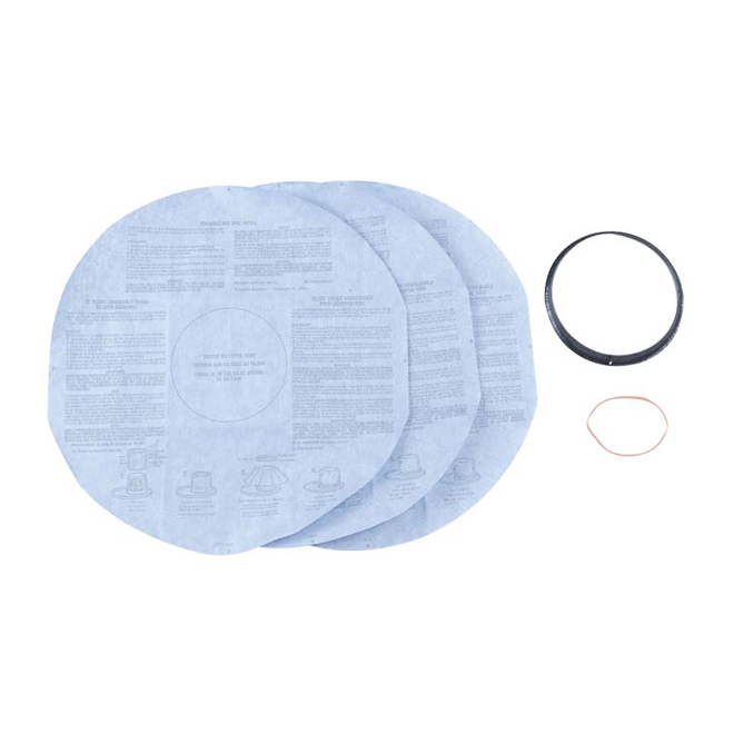 Filtre d'aspirateur et bague