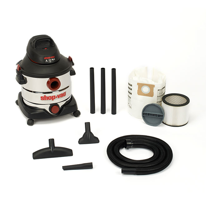 Aspirateur Sec et Humide 8 Gal.