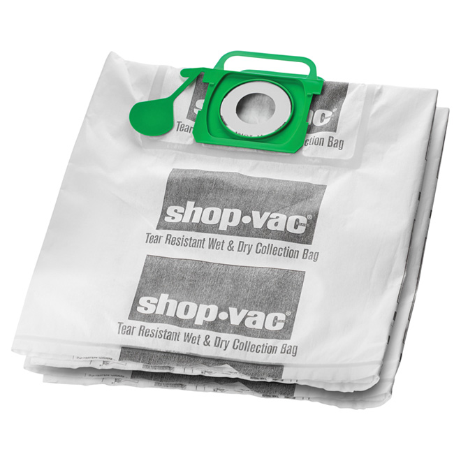Sacs-filtres pour aspirateur, 18 à 37 L, paquet de 2