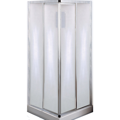 "Mediterranean" Corner Shower