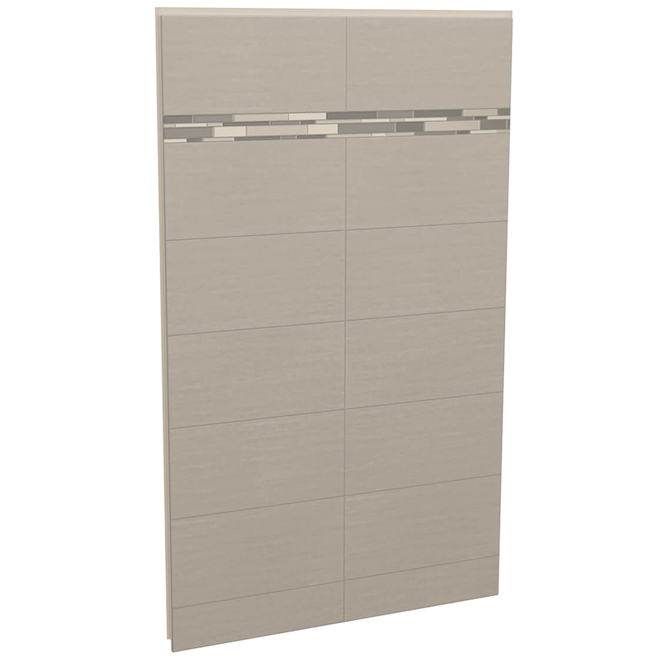 UTile Shower Wall Panel - Origin - Greige - 48"