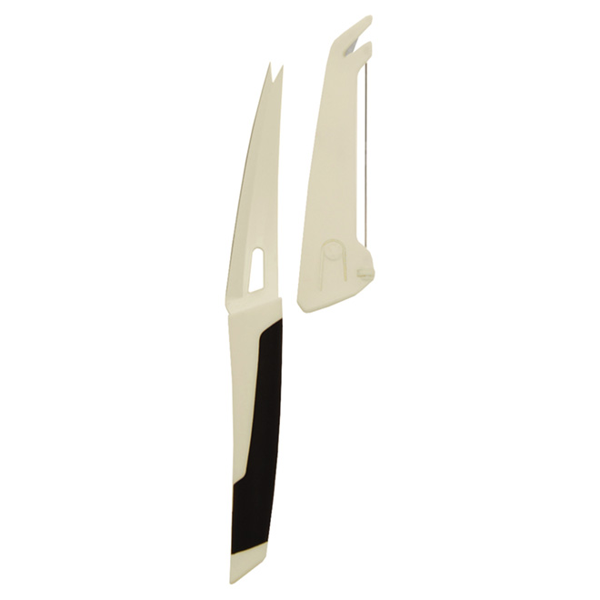 4-in-1 Cheese Knife - ABS/Stainless Steel -White