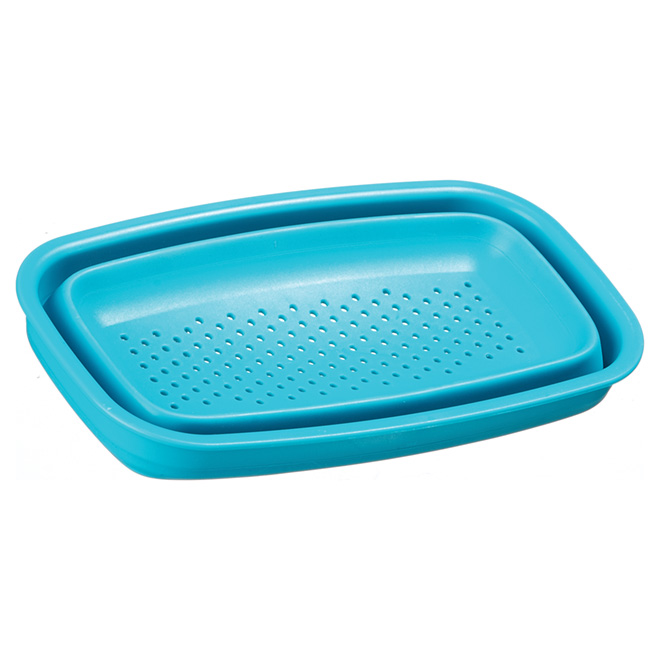Mini Collapsible Colander- Polypropylene - Assorted Colors