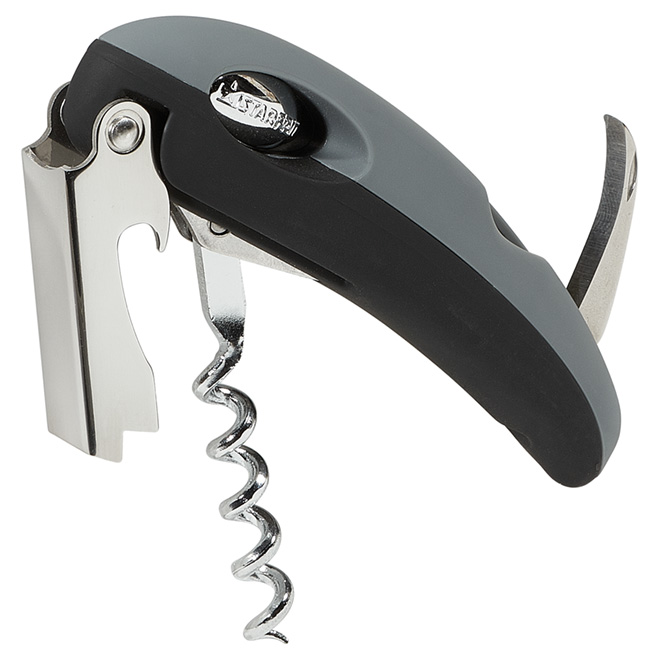 Waiter Corkscrew - ABS/Stainless Steel - Grey