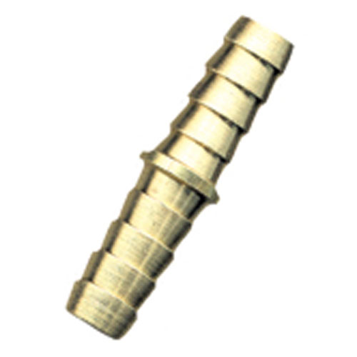 Raccord cannelé pour boyau, laiton, 1/4" x 1/4"