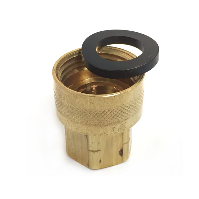 Garden Hose Fitting - 3/4" x 1/2" - Female x FIP