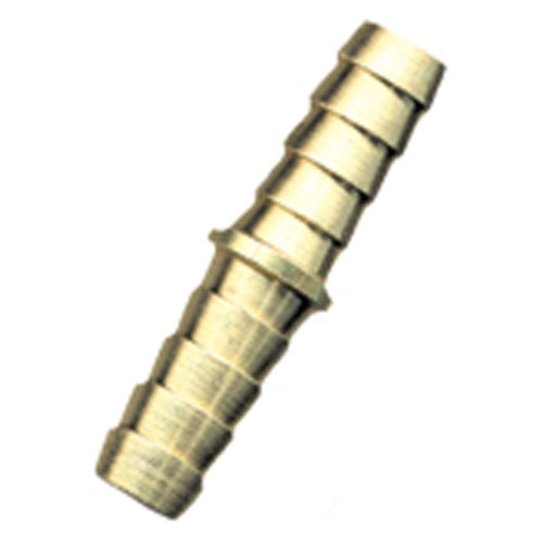 Raccord cannelé pour boyau, laiton, 1/2" x 1/2"