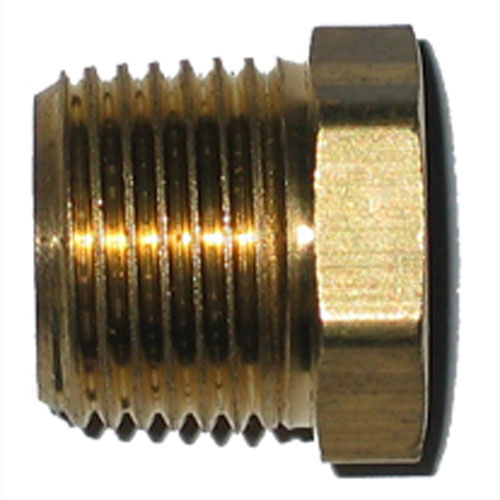 Hex Bushing - Brass - 3/8" x 1/4" - MIP x FIP