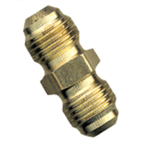 Raccord union évasé, laiton, 3/8" x 3/8", évasé x évasé