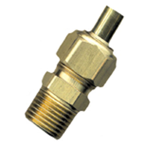 Union - Brass - 5/8" x 1/2" - Tube x MIP