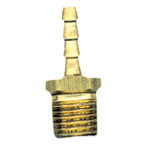 Raccord cannelé, laiton, 3/8" x 1/4", cannelé x MIP
