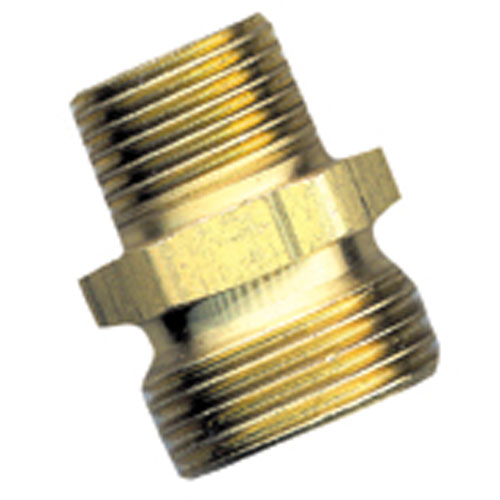 Hose Connector - Brass - 3/4" x 1/2" - Male x MIP
