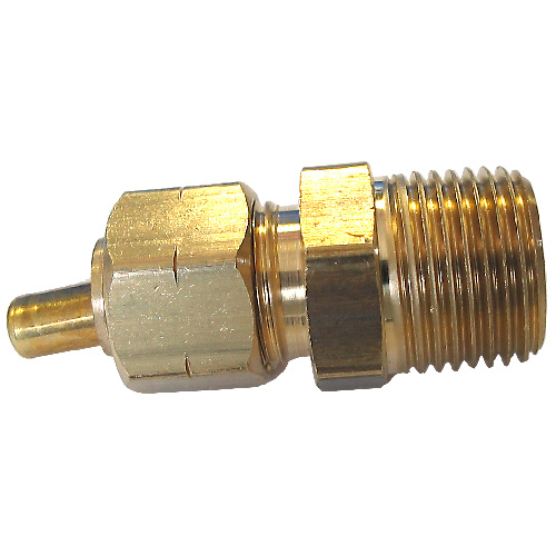 Union - Brass - 1/2" x 3/8" - Tube x MIP