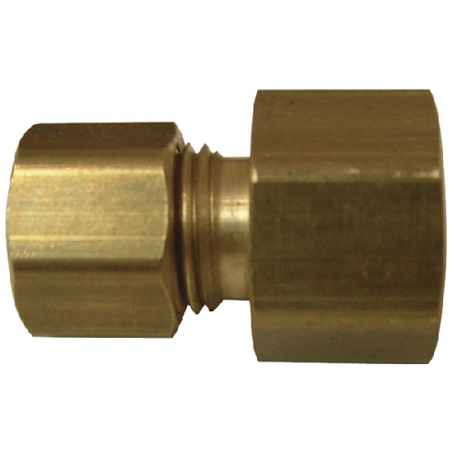 Coupling - Fine Thread - 1/4" x 3/8" - Tube x FIP FL