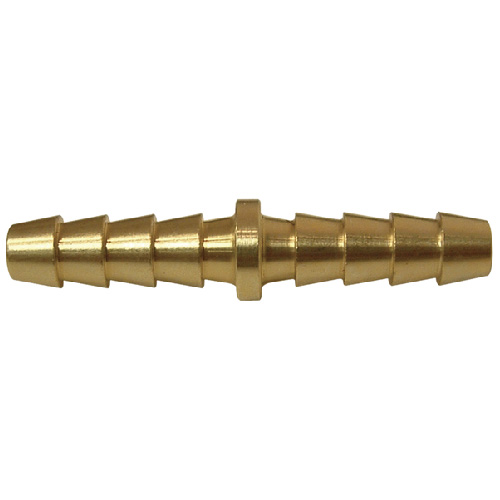 Raccord cannelé pour boyau, laiton, 3/16" x 3/16"