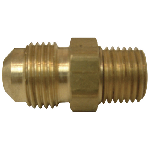 Raccord union évasé, laiton, 3/8" x 1/4", évasé x demi MIP
