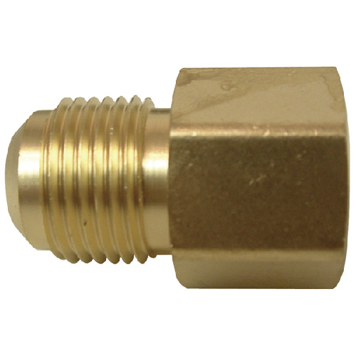 Flare Coupling - Brass - 1/2" x 1/2" - Flare x FIP
