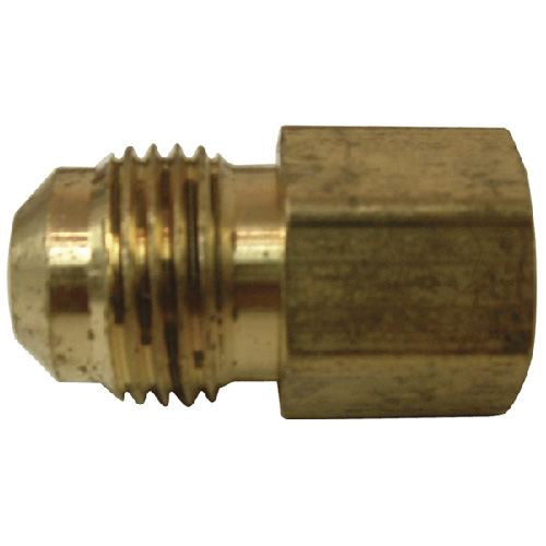 Raccord évasé, laiton, 5/8" x 1/2", évasé x FIP