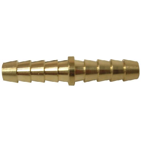 Raccord cannelé pour boyau, laiton, 5/8" x 5/8"
