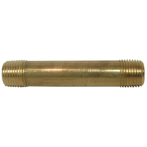 Nipple - Brass - 1/8" x 2" - MIP x MIP