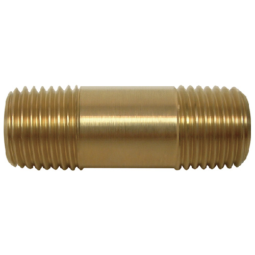 Nipple - Brass - 1/4" x 1 1/2" - MIP x MIP