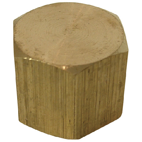 Capuchon de tuyau, laiton, 3/8", FIP