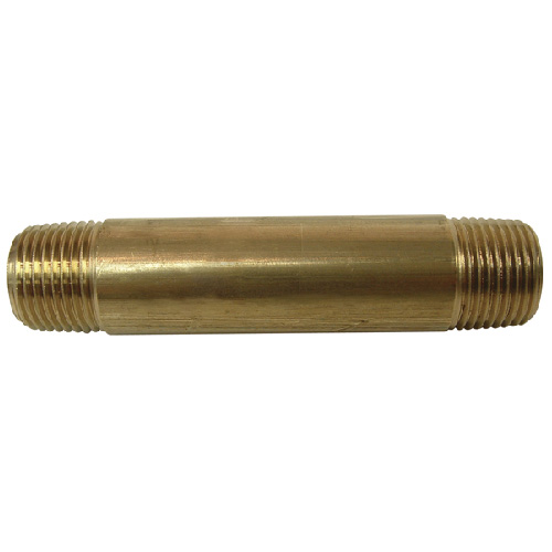 Nipple - Brass - 3/8" x 3" - MIP x MIP