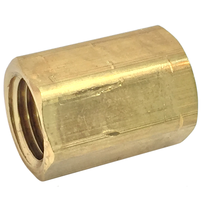 Raccord réducteur, laiton, 1/2" x 1/4", FIP x FIP