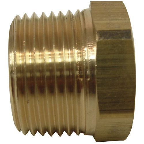 Hex Bushing - Brass - 3/4" x 1/2" - MIP x FIP