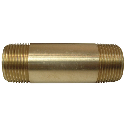 Nipple - Brass - 3/4" x 3" - MIP x MIP