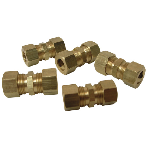 Raccord union, laiton, 3/8" x 3/8", tuyau x tuyau