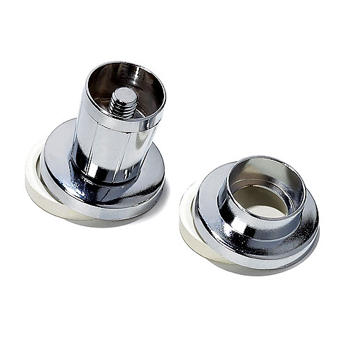 Shower rod flange
