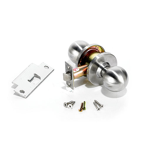 Bouton de porte pour couloir «York» - Acier inoxydable