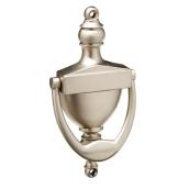 Heurtoir de porte fini nickel satiné, 3 1/8